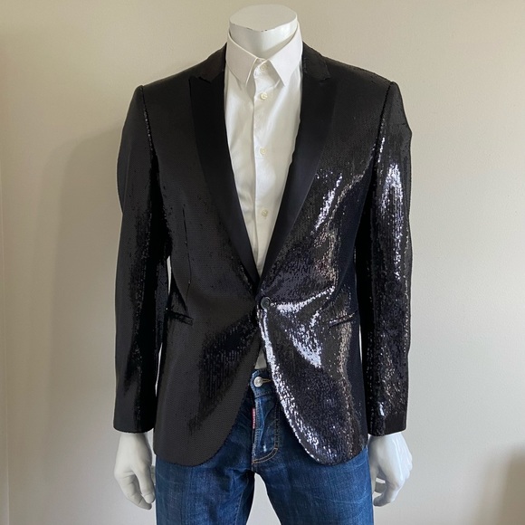 Zara sequinned blazer - Picture 1 of 11